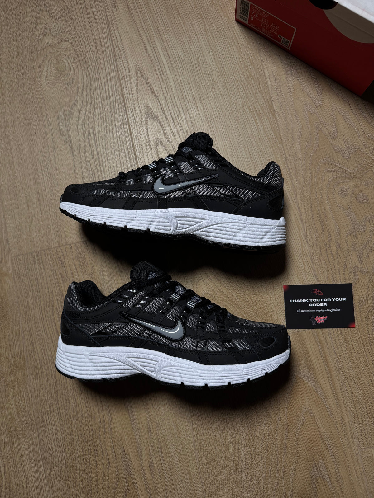 Nike P6000 BLACK/ COOL GREY WHITE