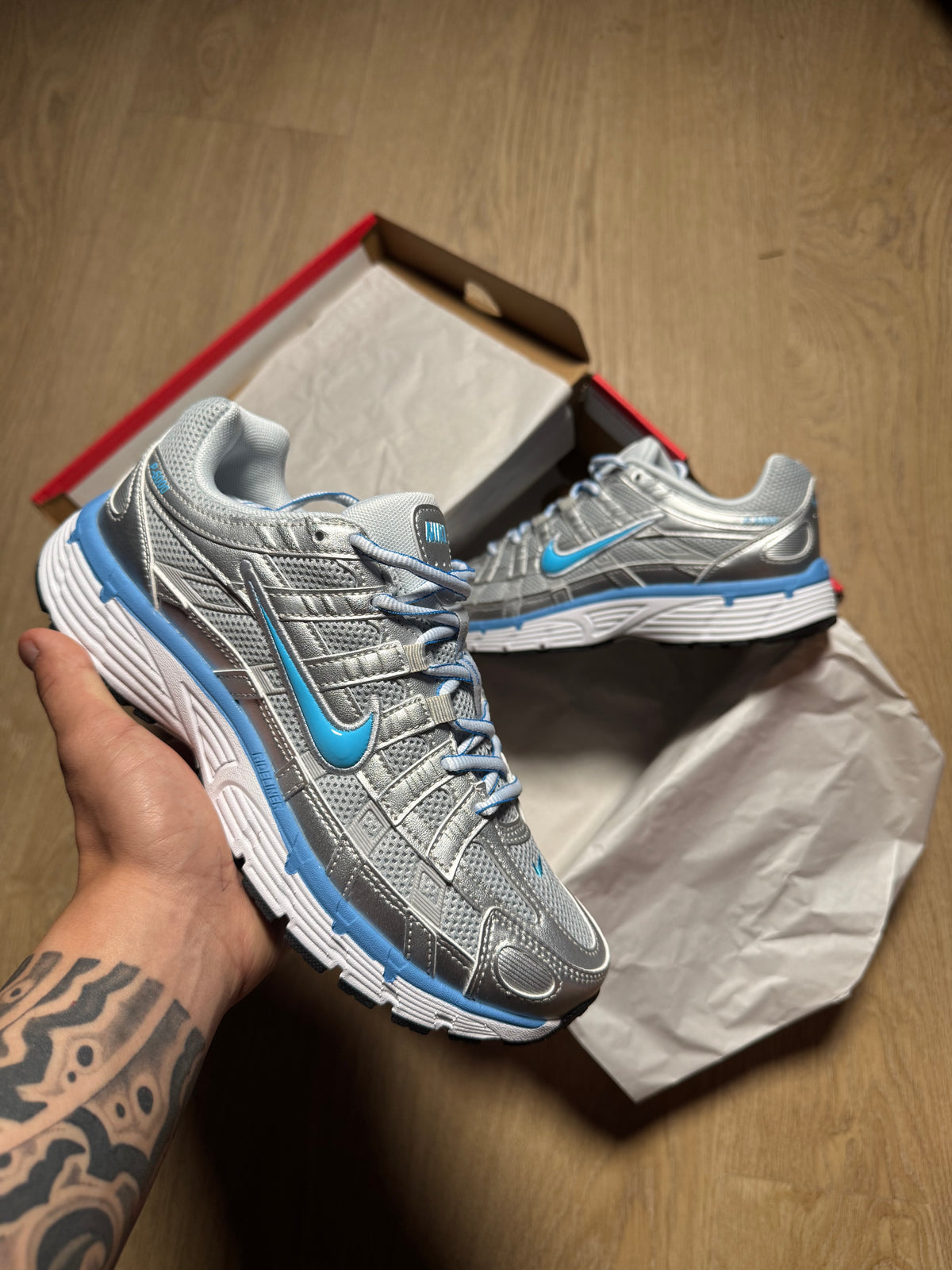 NIKE P-6000 UNIVERSITY BLUE
